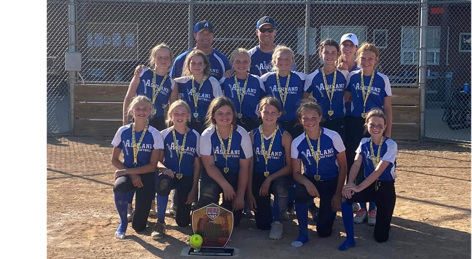 Ashland 12U Blue Softball Class D State Champions