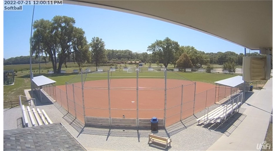 LOOKING GREAT!  Softball Field Renovations Complete.